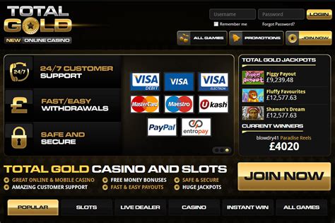 Total gold casino login